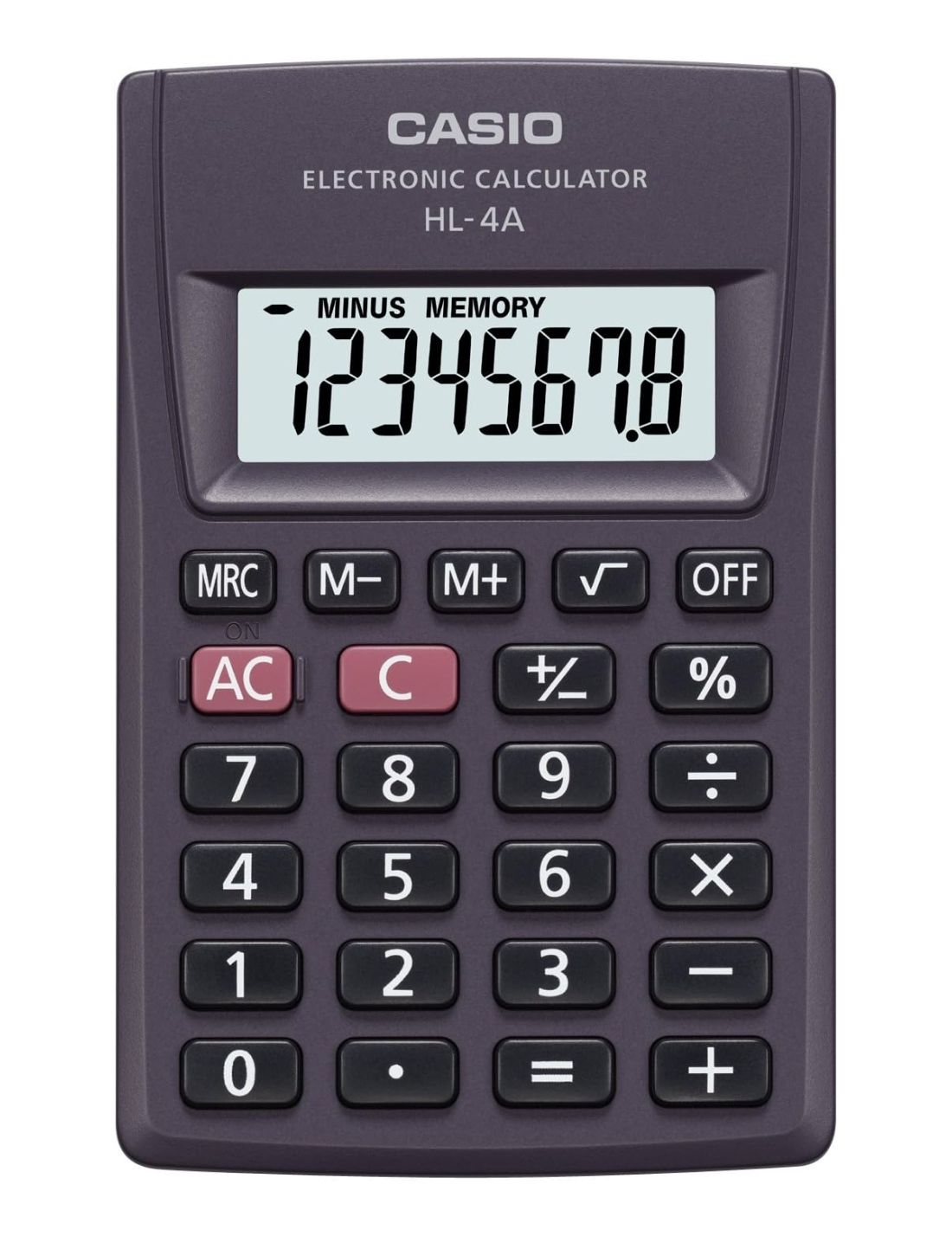 Calcolatrice Casio Tascabile HL 4A