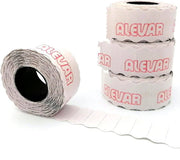 Scatola 36 Rotoli Etichette Per Prezzatrice Colore Bianco Removibile 26x12cm