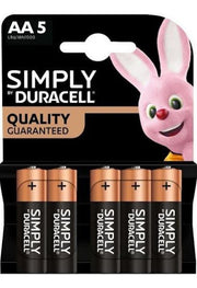 Pile Duracell Stilo AA 5pz
