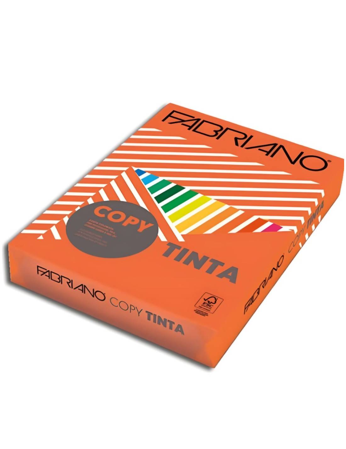 Risma Di Carta Colorata Fabriano Copytinta Aragosta 160gr 250 Fogli