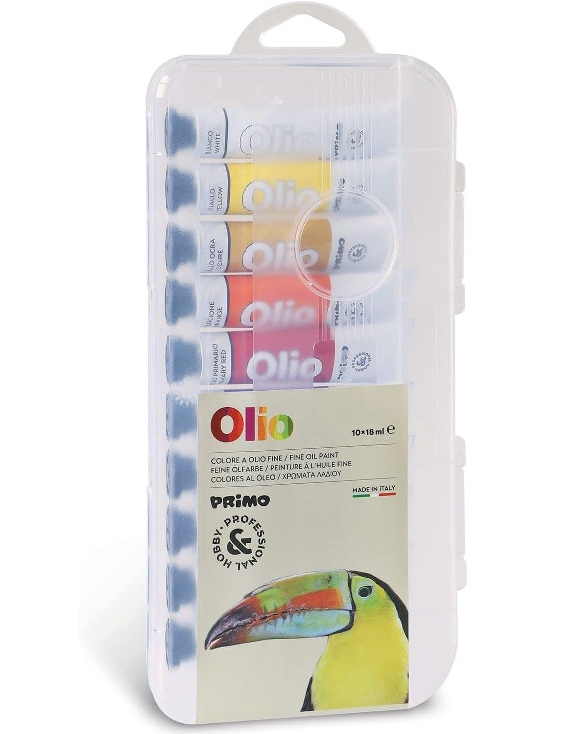 Valigetta Colori A Olio Tubetto 18ml 10p