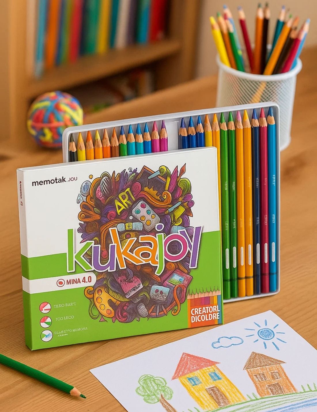 Pastelli Matite Colorate Kukajoy 36pz