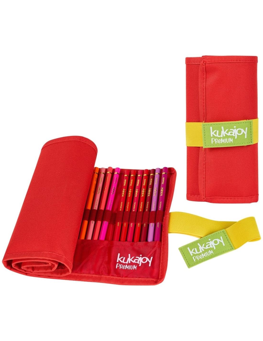 Rotolo Con Pastelli Matite Colorate Kukajoy 50pz