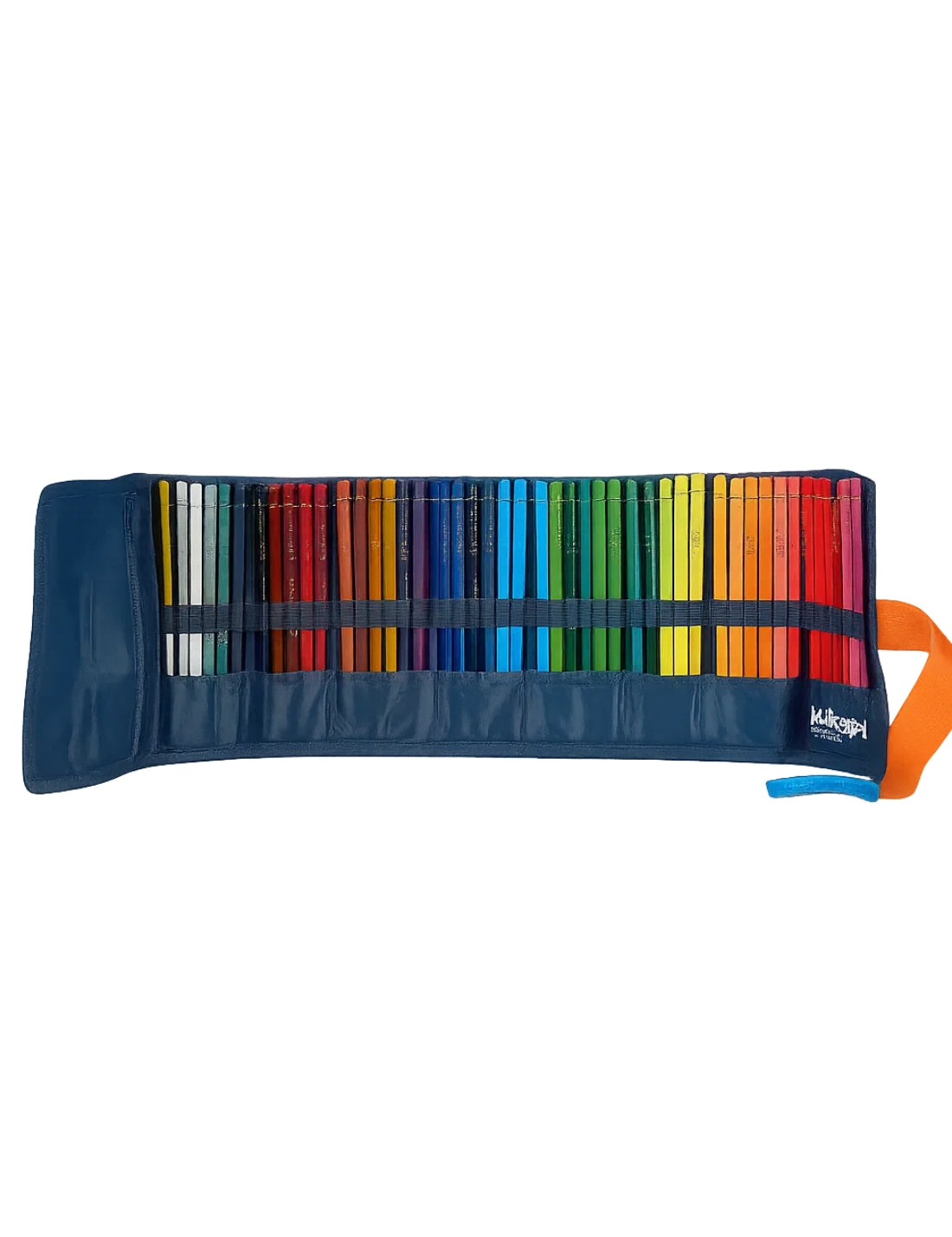 Rotolo Con Pastelli Matite Colorate Kukajoy 50pz