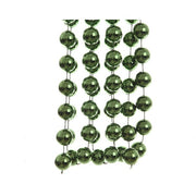 Addobbo Albero Di Natale Collana Di Perle Verde Militare 270cm