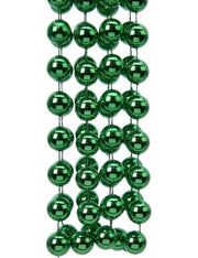 Addobbo Albero Di Natale Collana Di Perle Verde Agrifoglio 270cm