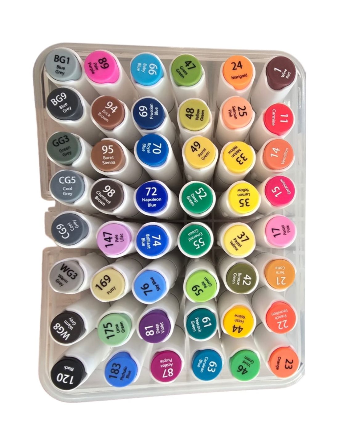 Pennarelli Color Duo Brush Doppia Punta Kukajoy 48pz