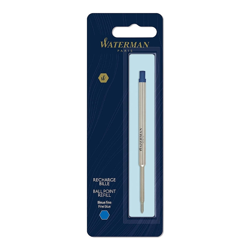 Refill Penna Sfera Punta Media Blu Waterman