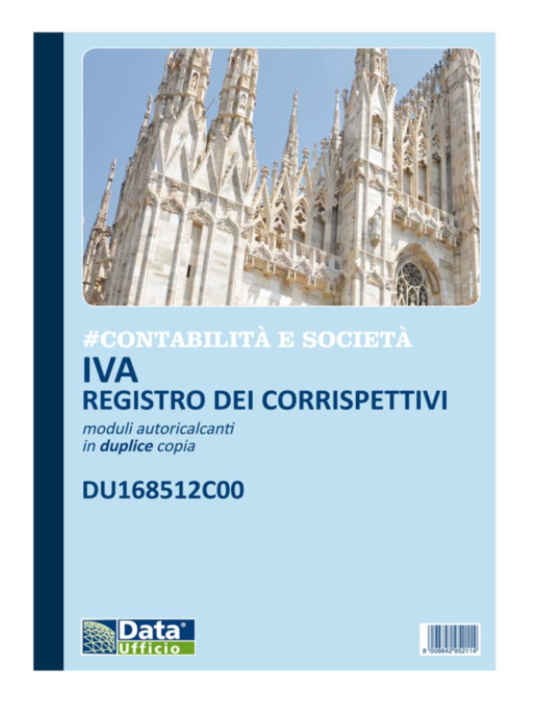 Registro Corrispettivi 13x2 Copie 20x13cm