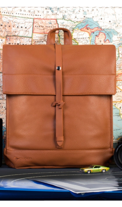 Zaino In Ecopelle Marrone