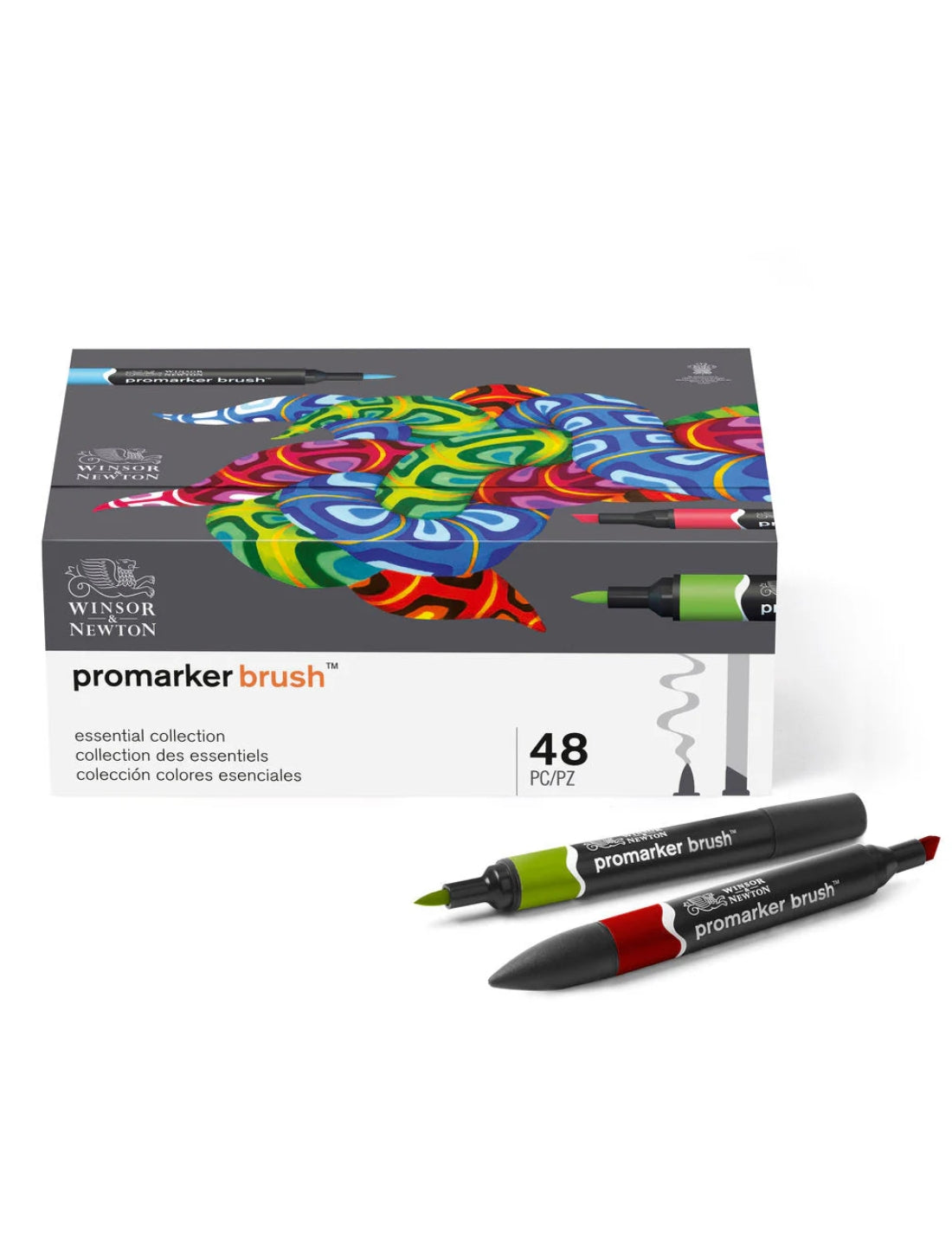 Pennarelli Promarker Winsor And Newton Cofanetto 48pz