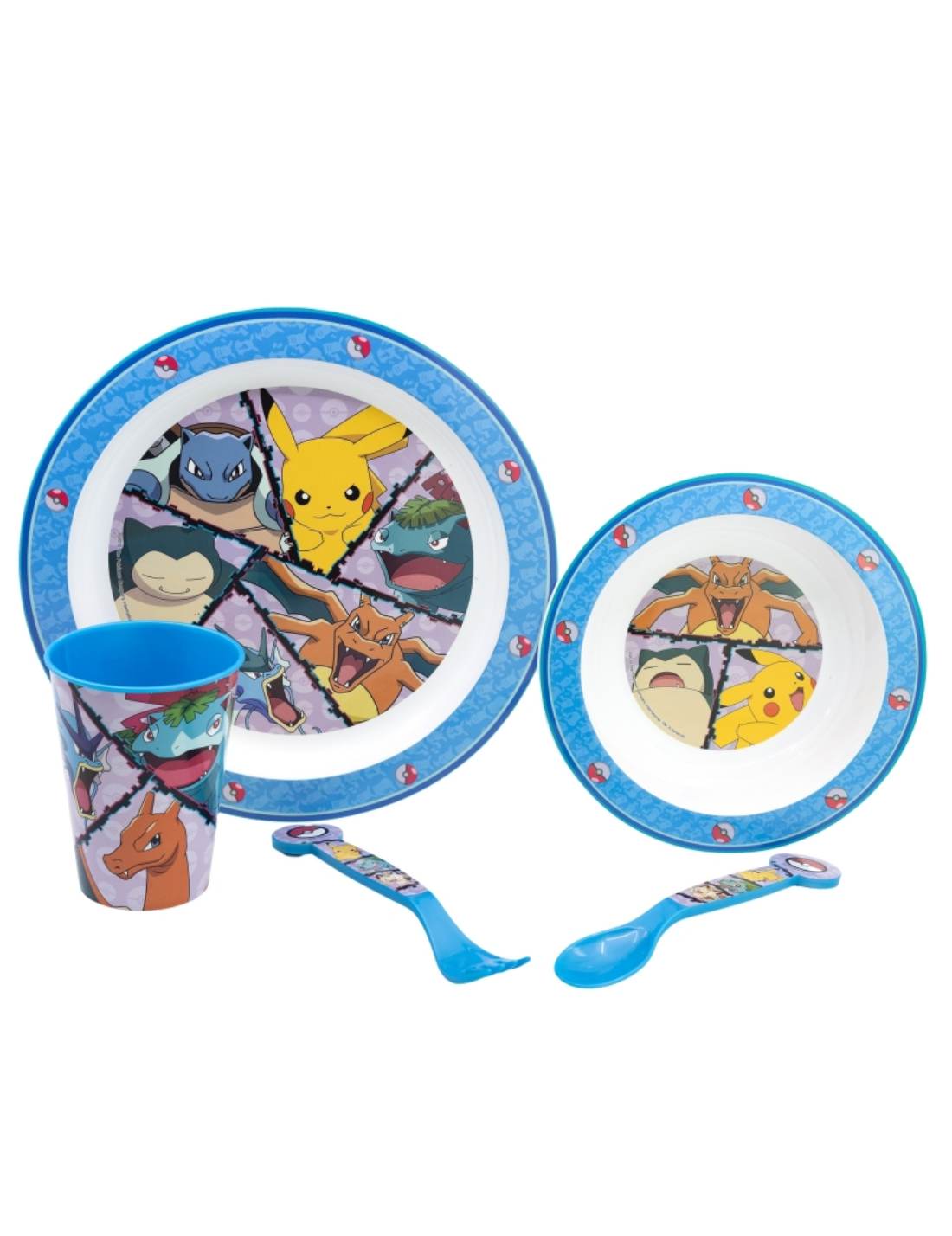 Set Pappa Per Bambini Pokèmon 5pz