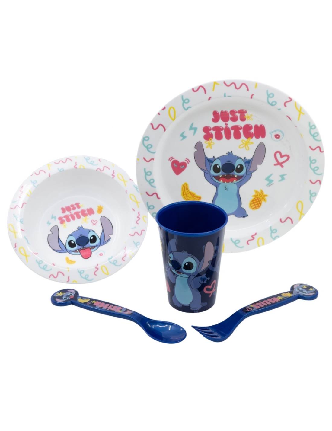 Set Pappa Per Bambini Disney Stitch 5pz