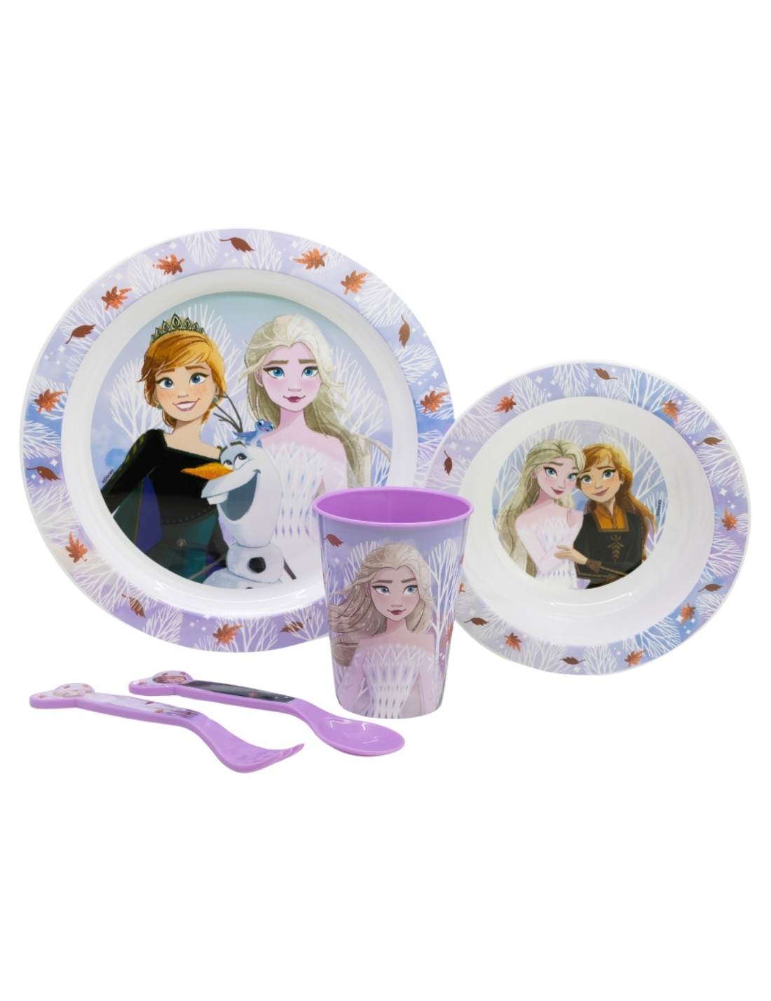 Set Pappa Per Bambini Disney Frozen 5pz