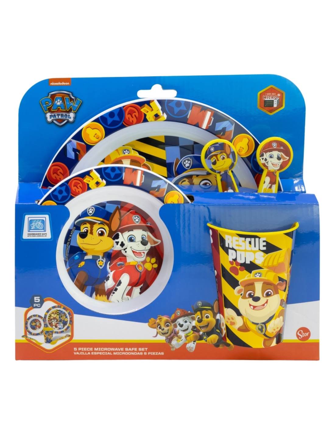 Set Pappa Per Bambini Paw Patrol 5pz