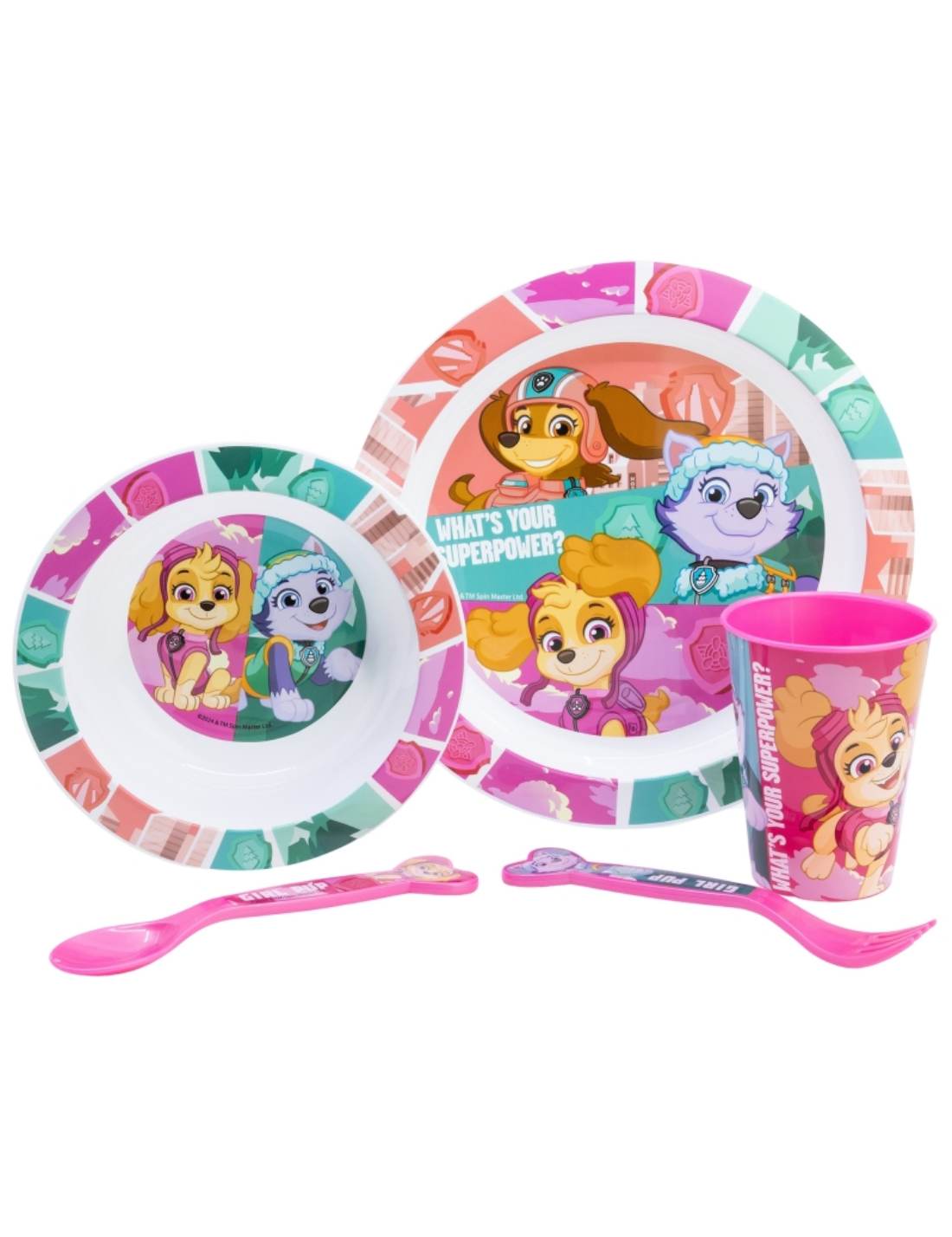 Set Pappa Per Bambini Paw Patrol 5pz