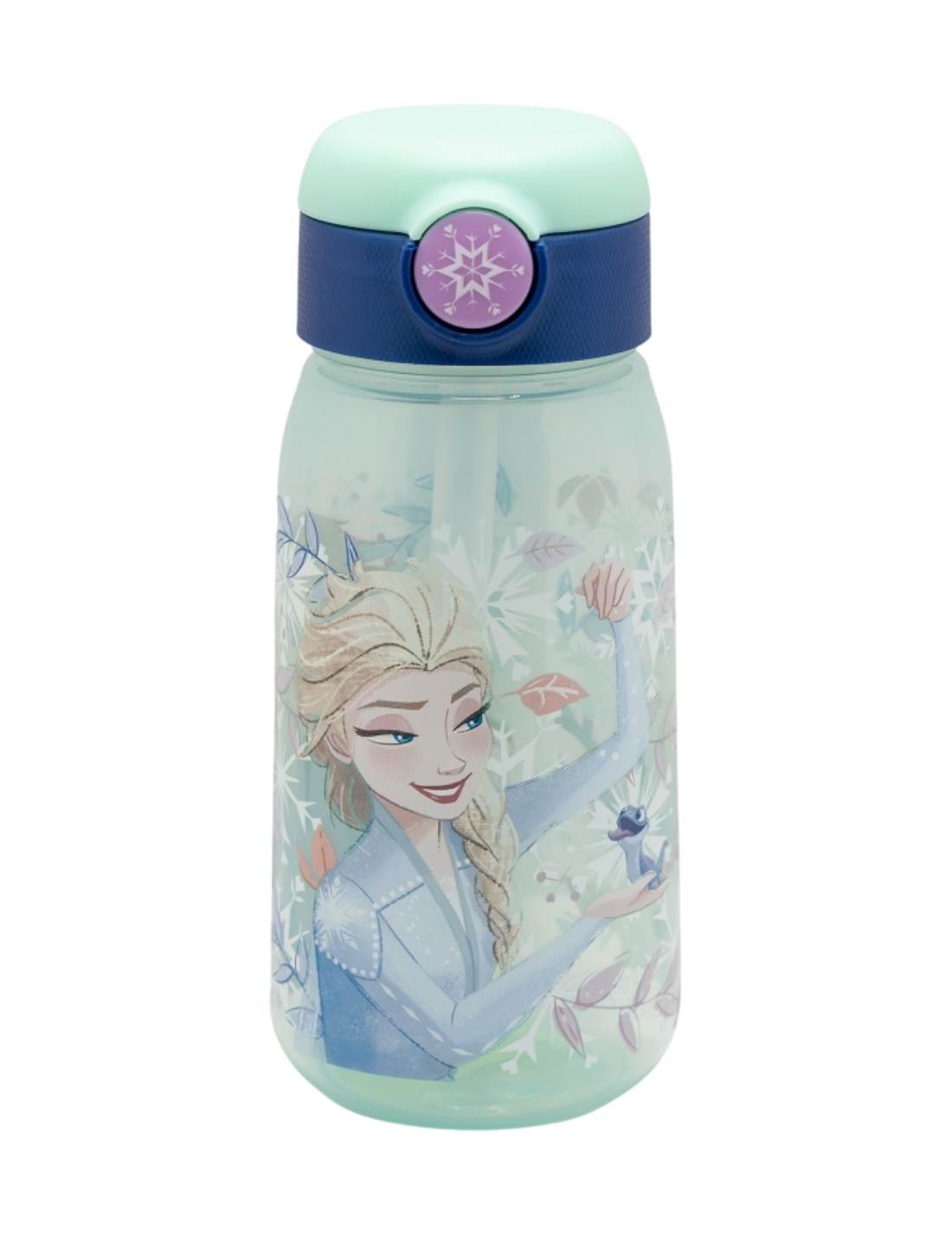 Borraccia A Scatto Con Cannuccia Disney Frozen 510ml
