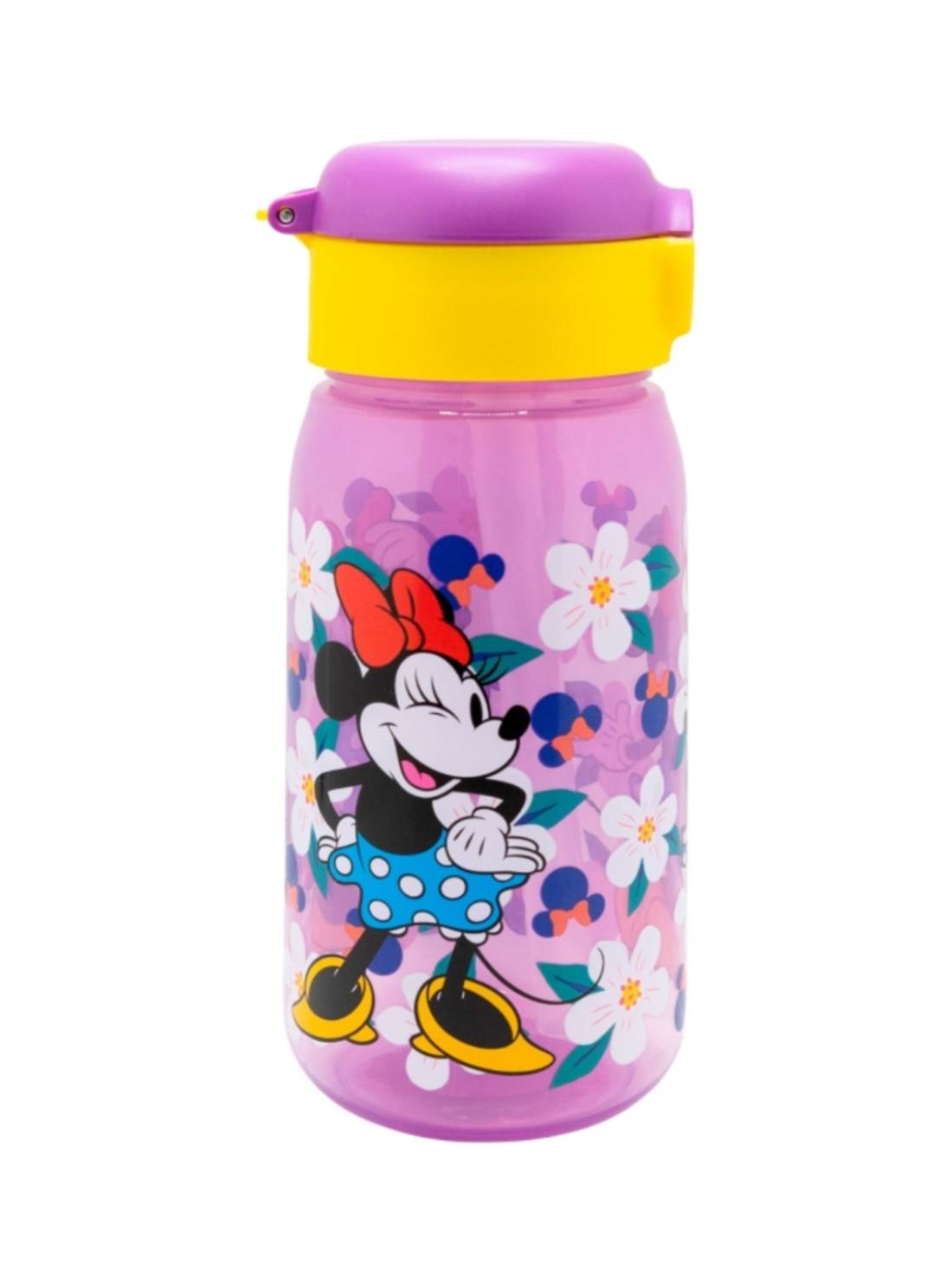 Borraccia A Scatto Con Cannuccia Disney Minnie Mouse 510ml