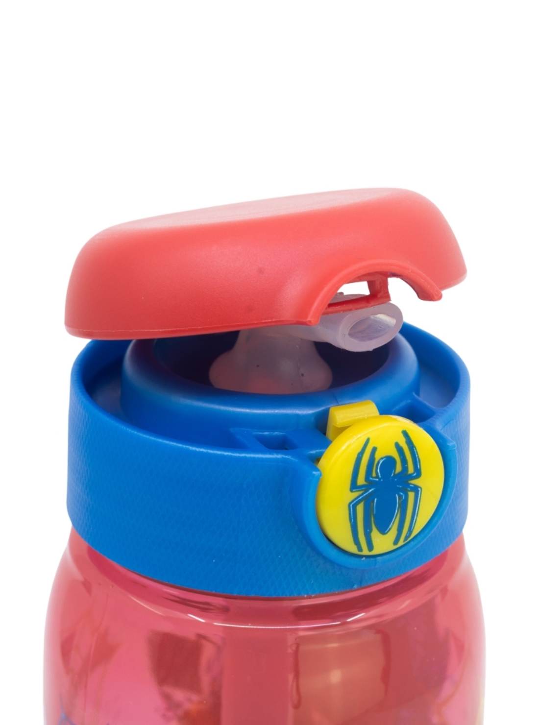 Borraccia A Scatto Con Cannuccia Marvel Spiderman 510ml