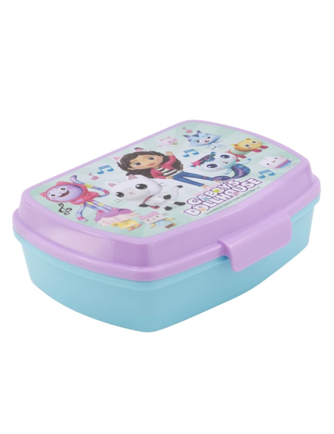 Porta Pranzo In Plastica Gabby's Dollhouse 17cm