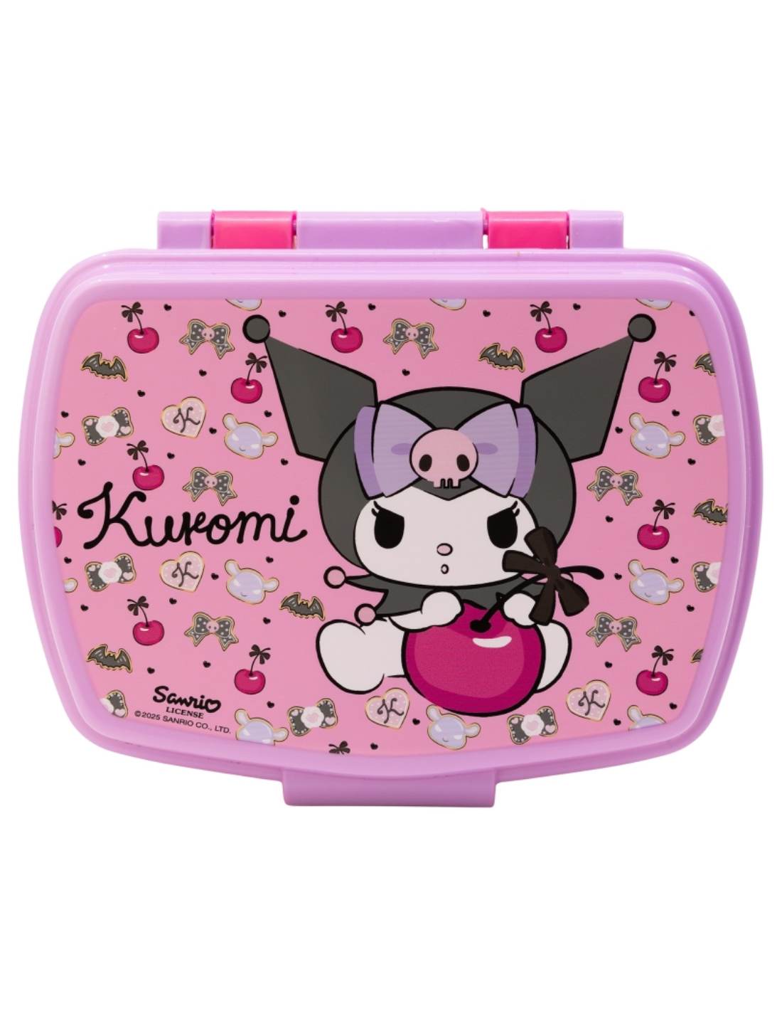 Porta Pranzo In Plastica Kuromi 17cm