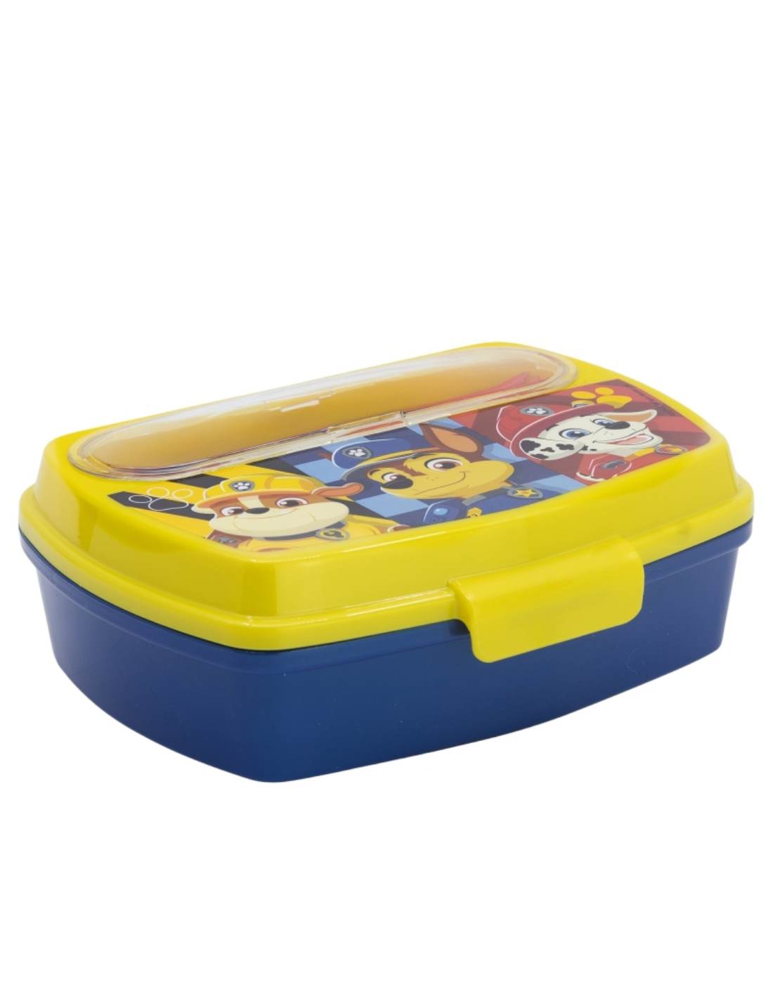 Porta Pranzo In Plastica Con Posate Paw Patrol 17cm