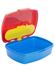 Porta Pranzo In Plastica Con Posate Spiderman 17cm