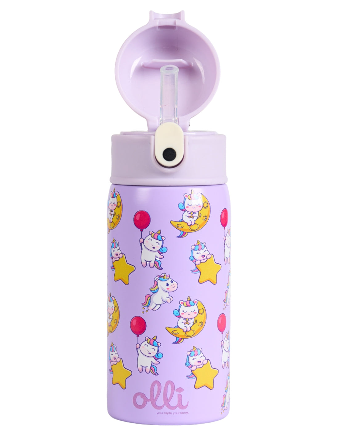 Borraccia Termica In Acciaio Inox Unicorn Olli Kids 350ml
