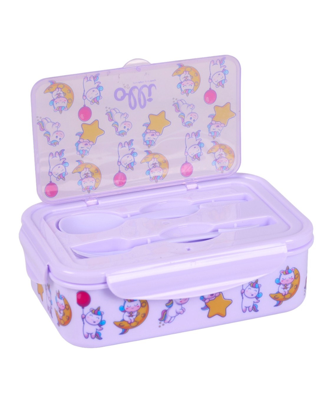 Porta Pranzo Con Posate Unicorn Olli Kids