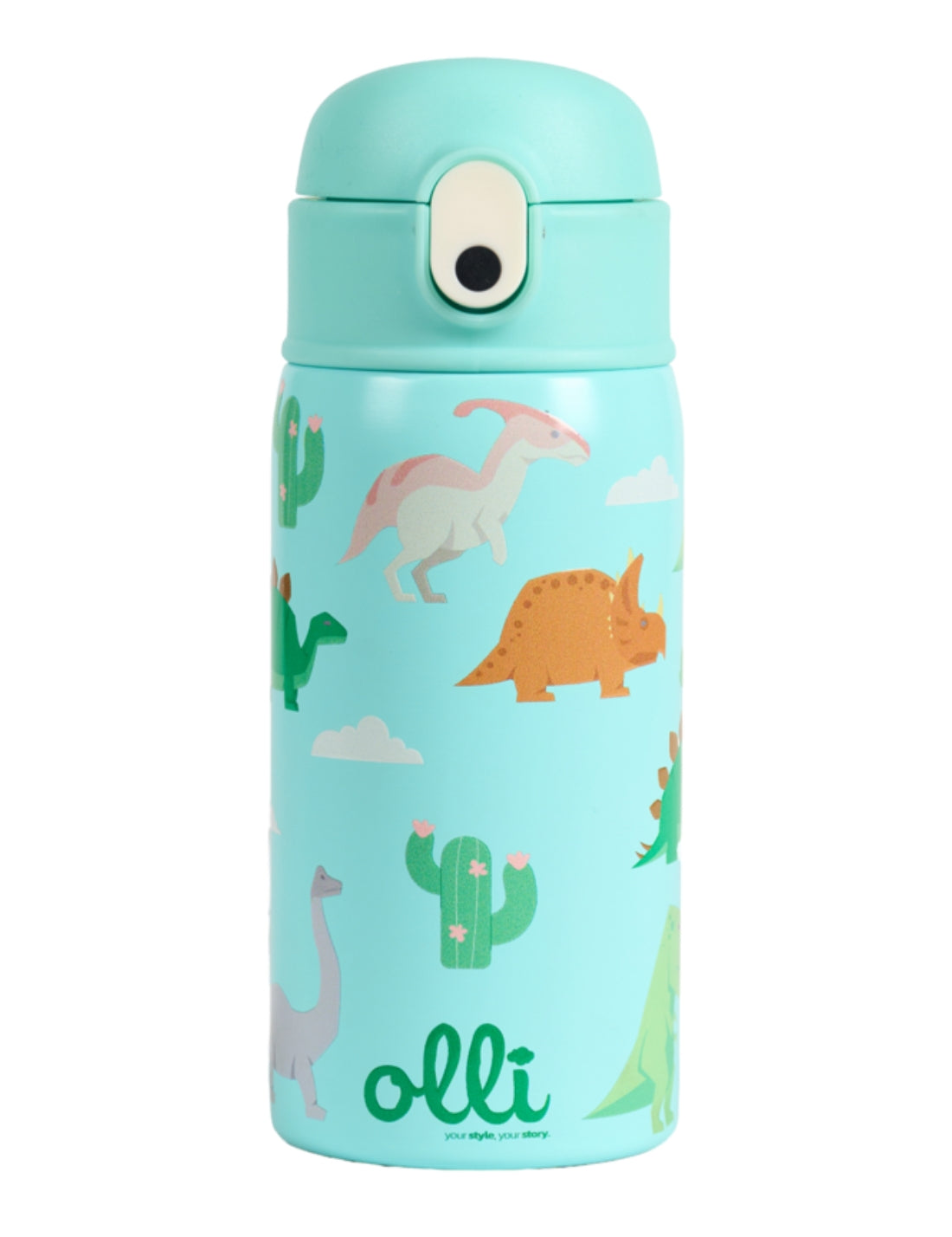Borraccia Termica In Acciaio Inox Dino Olli Kids 350ml