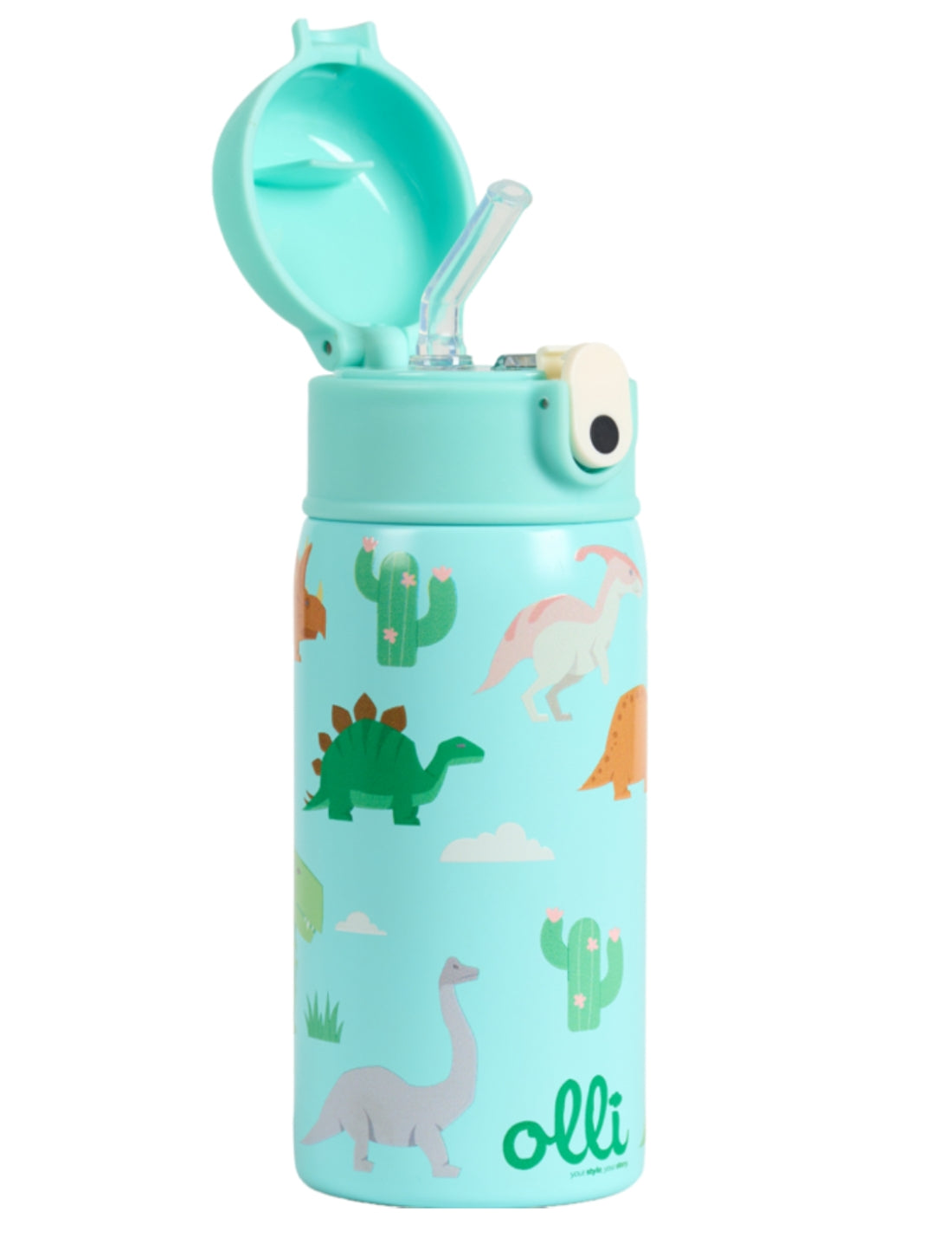 Borraccia Termica In Acciaio Inox Dino Olli Kids 350ml