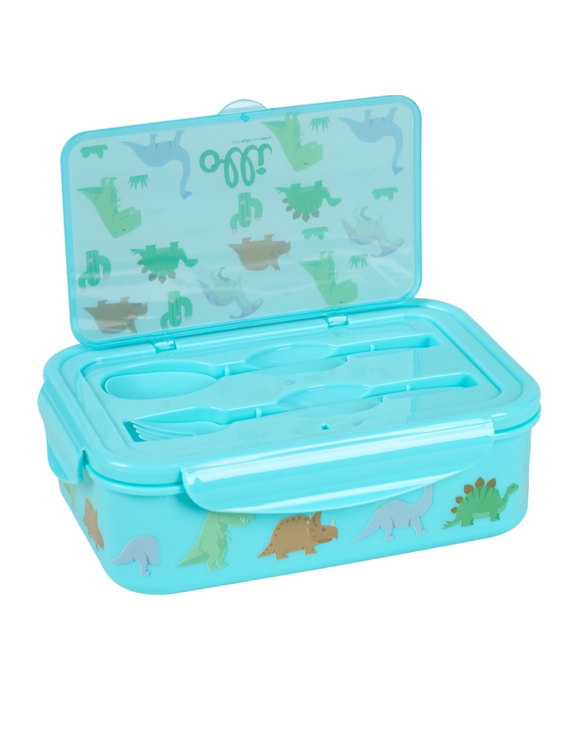 Porta Pranzo Con Posate Dino Olli Kids
