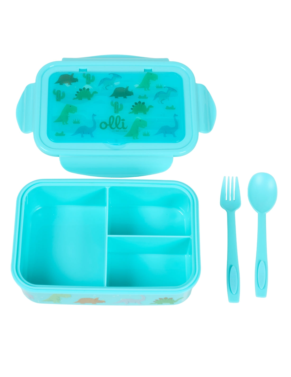 Porta Pranzo Con Posate Dino Olli Kids