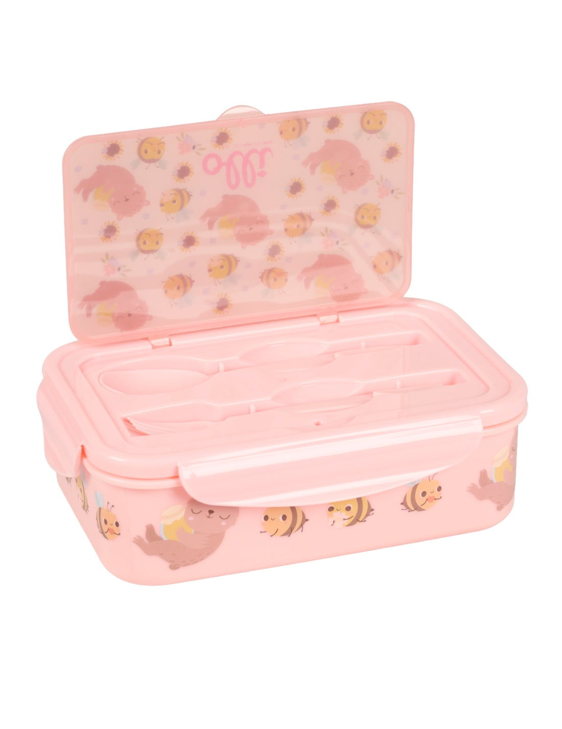 Porta Pranzo Con Posate Sweet Bee Olli Kids