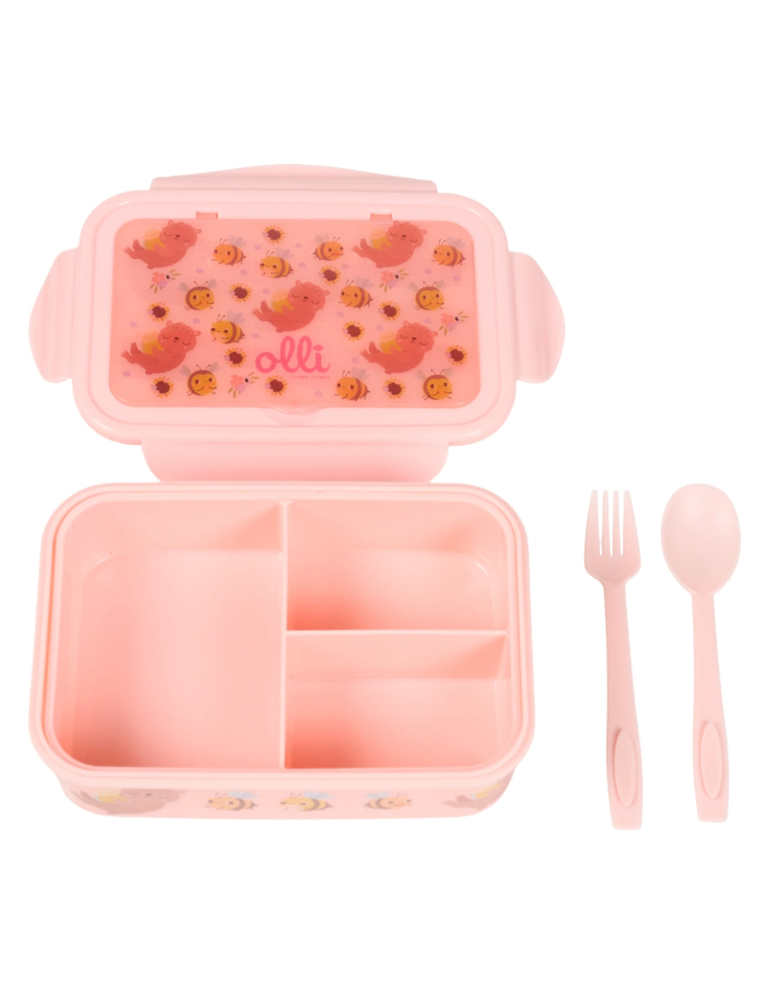 Porta Pranzo Con Posate Sweet Bee Olli Kids