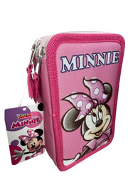 Astuccio Completo 3 Zip Giotto Disney Minnie