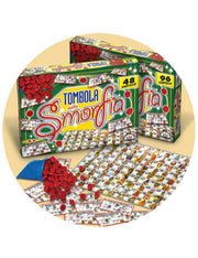 Gioco Di Società Tombola Della Smorfia 48 Cartelle