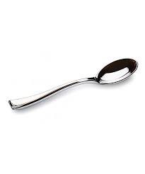 Cucchiai Plastica Metallizzata Set 50pz.