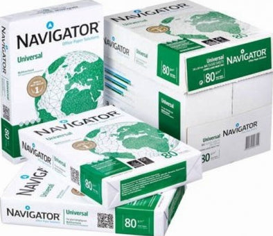Confezione 5 Risme Navigator 80g 500 Fogli A3