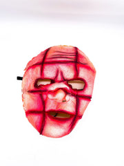Uomo Con Faccia Tagliata Maschera Halloween