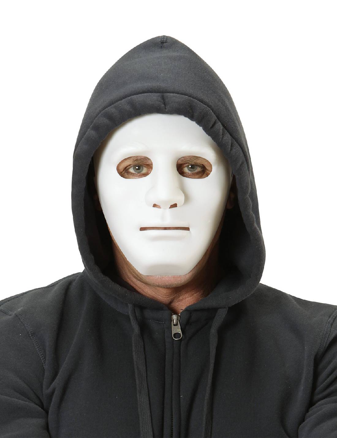 Maschera Di Halloween Anonimo Bianca