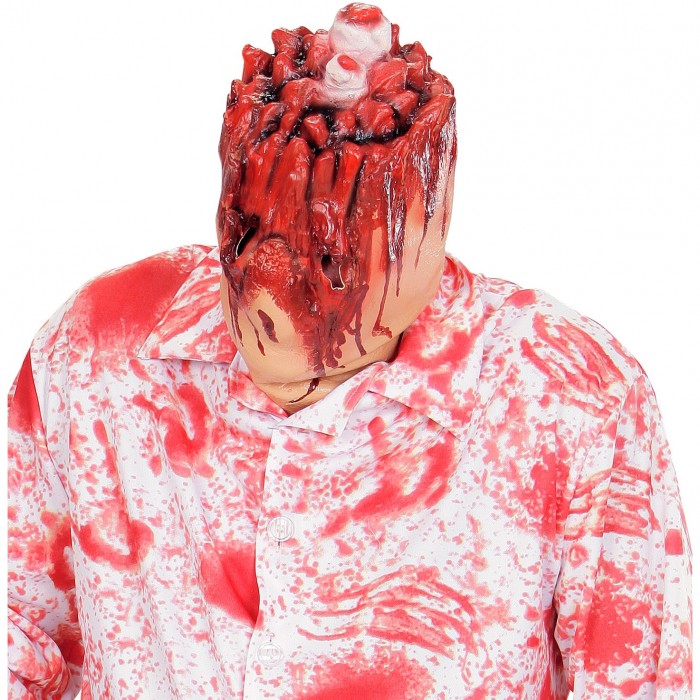 Testa Mozzata Insanguinata Maschera Halloween