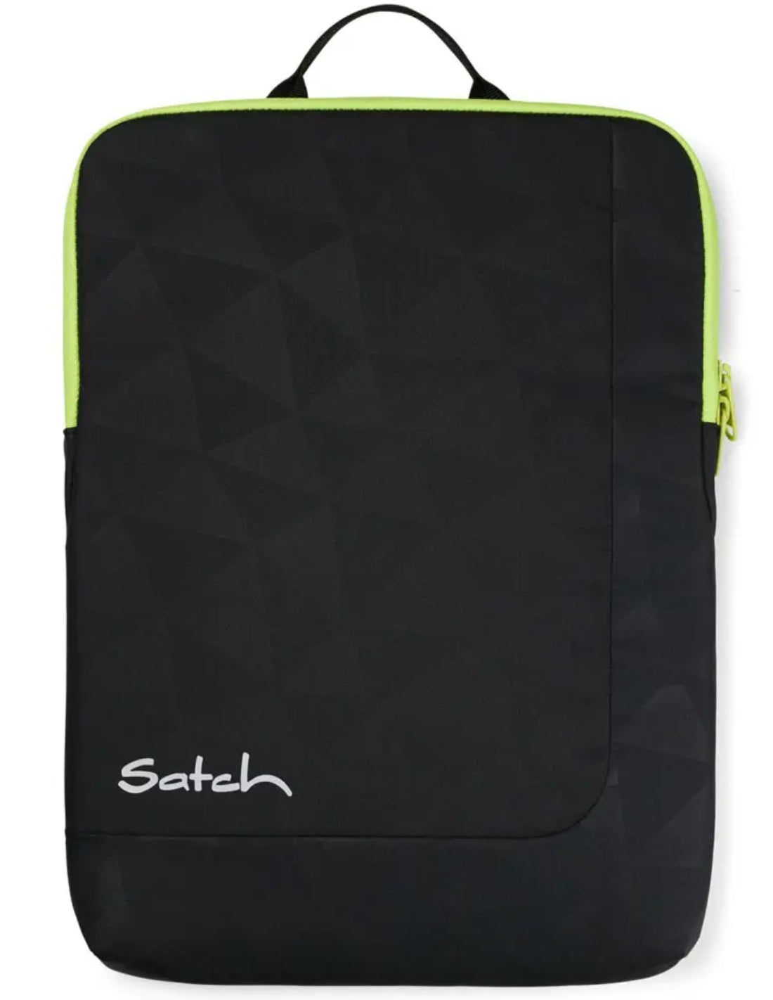 Satch Portacomputer In Tessuto Nero Fino A 14"