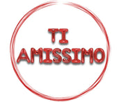 Palloncino Scritta "Ti Amissimo" Mylar 13" 35cm