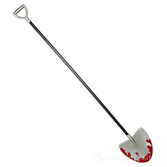 Pala In Plastica Insanguinata 122cm Armi Halloween