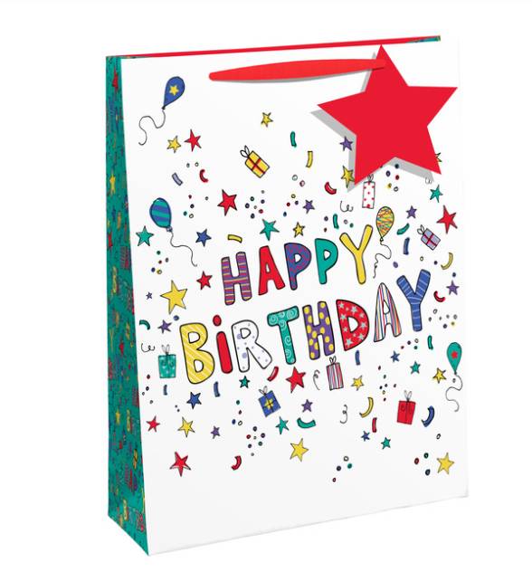 Busta Regalo Compleanno "Happy Birthday"