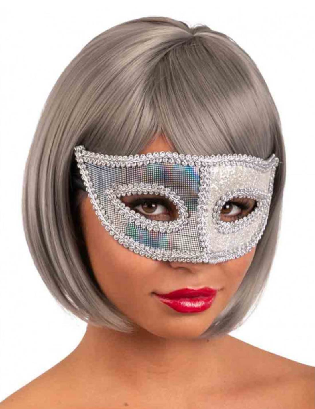 Maschera Di Carnevale In Tessuto