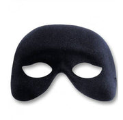 Maschera Occhi Nera In Velluto