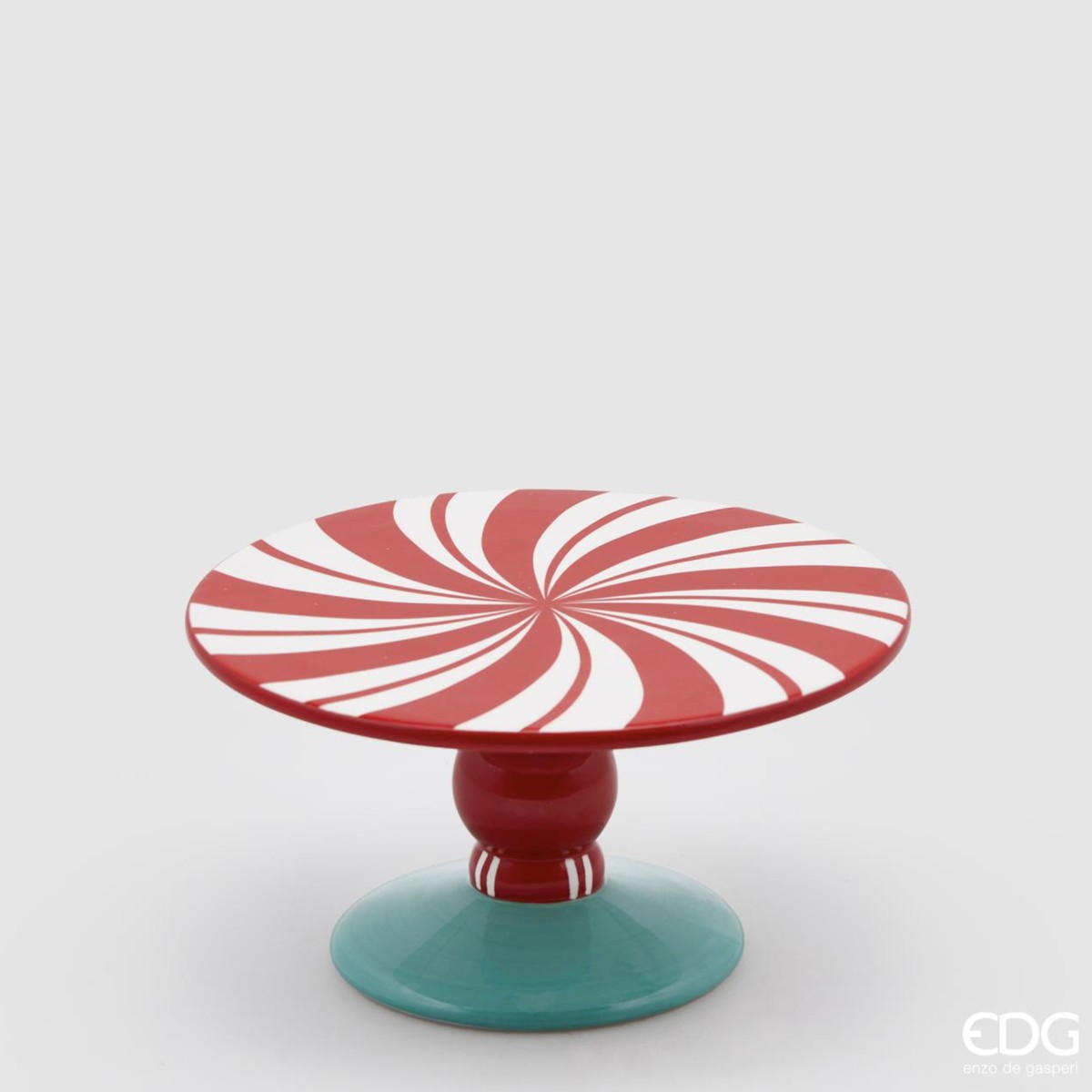 Alzata Natalizia Candy Cane Per Dolci E Torte EDG