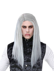 Parrucca Di Halloween Vampiro Grigia